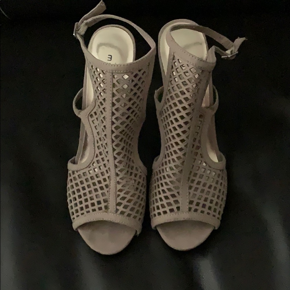 Madden Girl Beige Heels